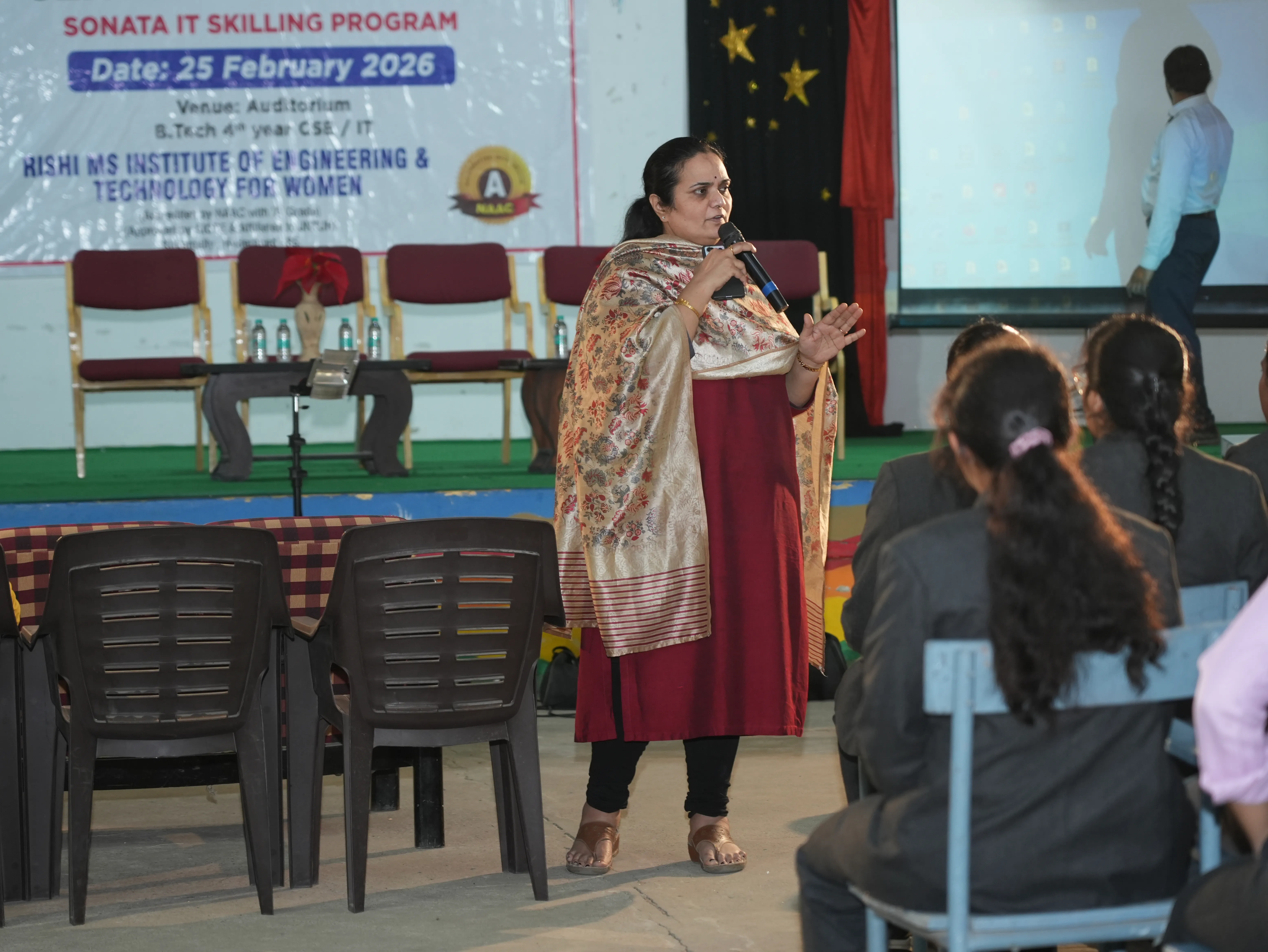 Convocation Ceremony of Sonata CSR through Centrum foundation for 4 th year students - RITW